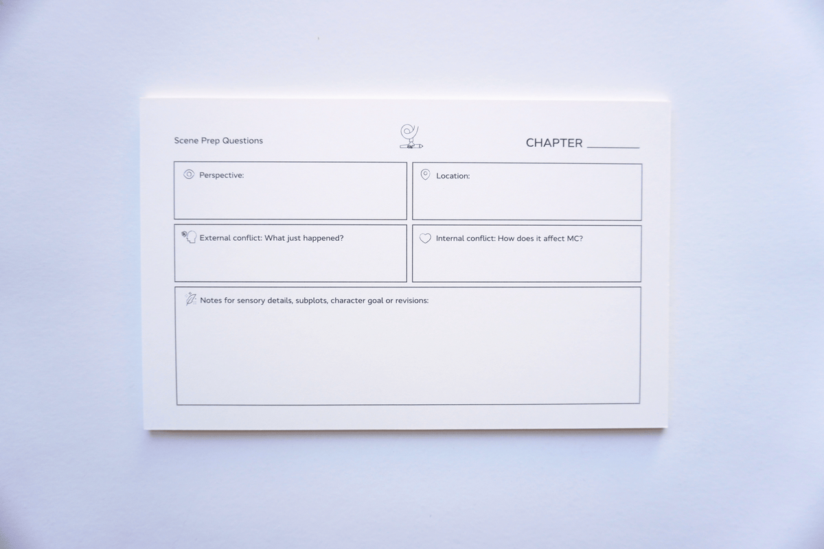 Scene Cards | Index Cards for Writers